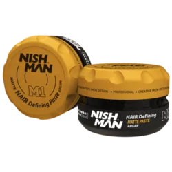 פאסט מט ארגן נישמן -Hair Defining Matte Paste Argan 100ML M1 NISHMAN